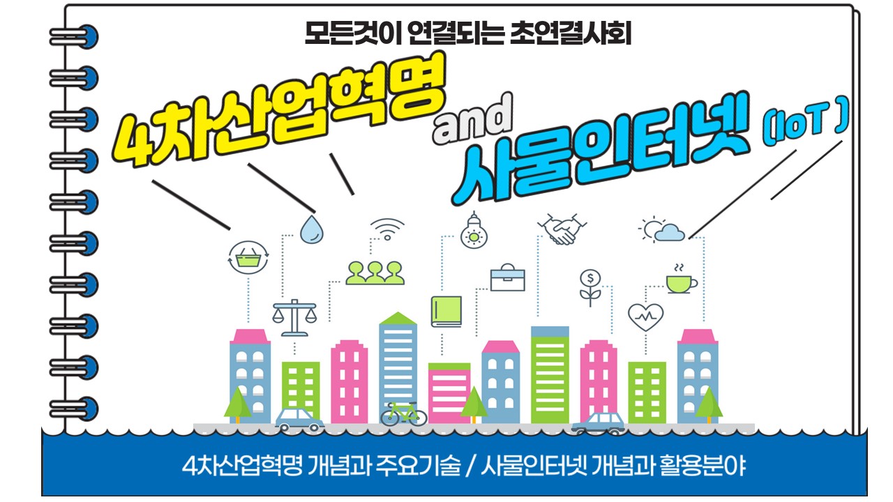 모든 것이 연결되는 초연결 사회! 4차 산업혁명 and 사물인터넷 [IoT]